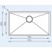 Νεροχύτης SANITEC INOX FILO QUARDA 11906